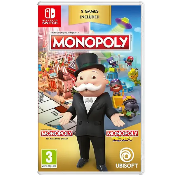 image of Monopoly Double Pack Nintendo Switch Game