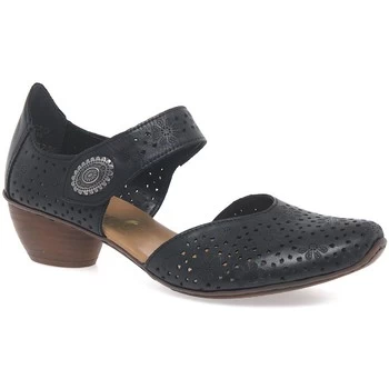 Image of Rieker Pip Womens Open Court Shoes womens Sandals in Black,8