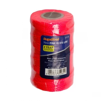 Image of SupaTool Hi Vis Line Pink 250ft