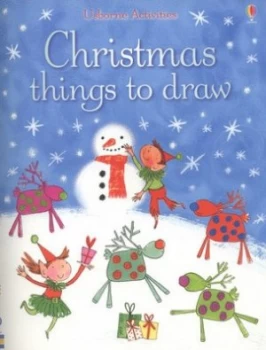 Image of Christmas Things to Draw by Fiona Watt Book