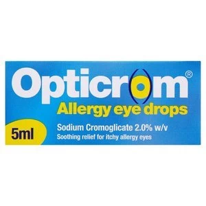 Image of Opticrom Allergy Eye Drops 5ml