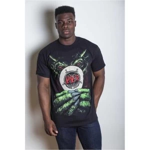 Image of Slayer - Root of all Evil Unisex Large T-Shirt - Black