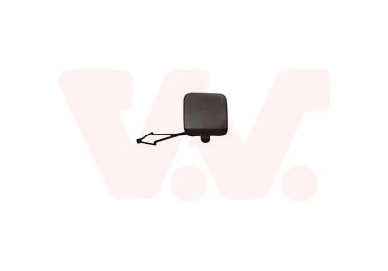 Image of VAN WEZEL Tow hook cover VAN WEZEL 4422557