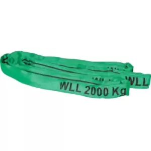 Image of Matlock 1.5MX50MM Swl 2000KG Endless Round Sling - Green