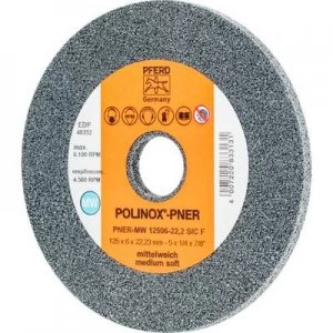 image of PFERD 44691452 POLINOX-compact grinding wheel PNER-MW 1250 6-22.2 SiC F 125mm 5 pc(s)