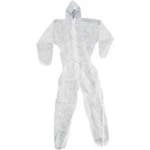 Image of Wickes Decorators Coversuit White Size L