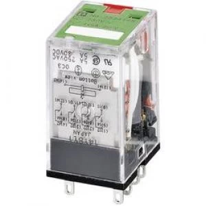 Image of Phoenix Contact 2834122 REL IRL 24AC4X21 AU Plug In Industrial Relay 4 changeover contacts 24 V AC