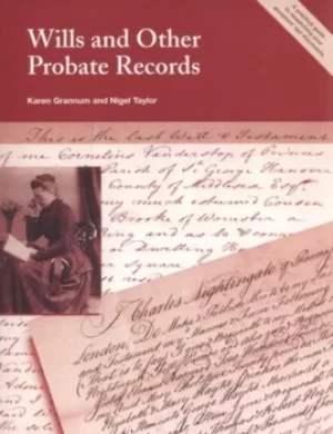 Image of Wills and other probate records by Karen Grannum