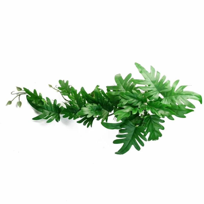 Image of Leaf 50cm Artificial Trailing Philodendron Large Leaf Plant Realistic