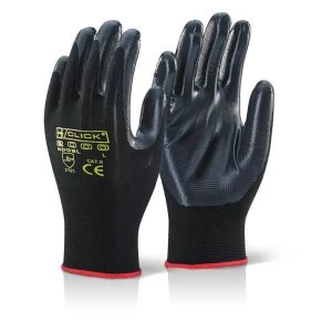 image of Click2000 Nite Star Glove Size 07 Black Ref NDGBL07 Pack 100 Up to 3