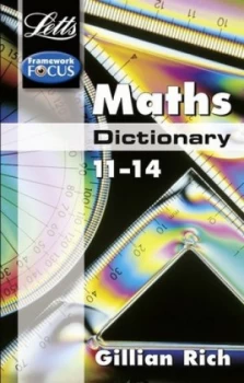 Image of Maths Dictionary. 11-14 by Gillian Rich Paperback