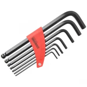 Image of Teng 1475 Ball Point Hexagon Key Set of 7 Metric (2.5-10mm)
