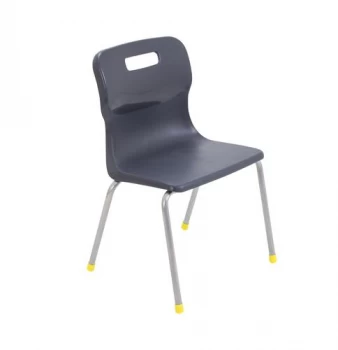 Image of Titan 4 Leg Chair 350mm Charcoal KF72182