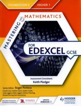 Image of Mastering Mathematics for Edexcel Gcse. Foundation 2 Higher 1 by Gareth Cole Paperback