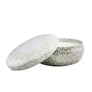 Image of Voluspa3 Wick Decorative Tin Candle - Suede Blanc 340g/12oz