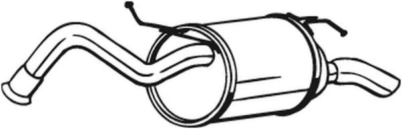 Image of Rear silencer BOSAL 228-053