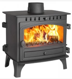 image of Hunter Herald 8 Double Sided Single Depth Multifuel Stove