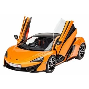 image of McLaren 570S (Cars) 1:24 Scale Level 3 Revell Model Kit