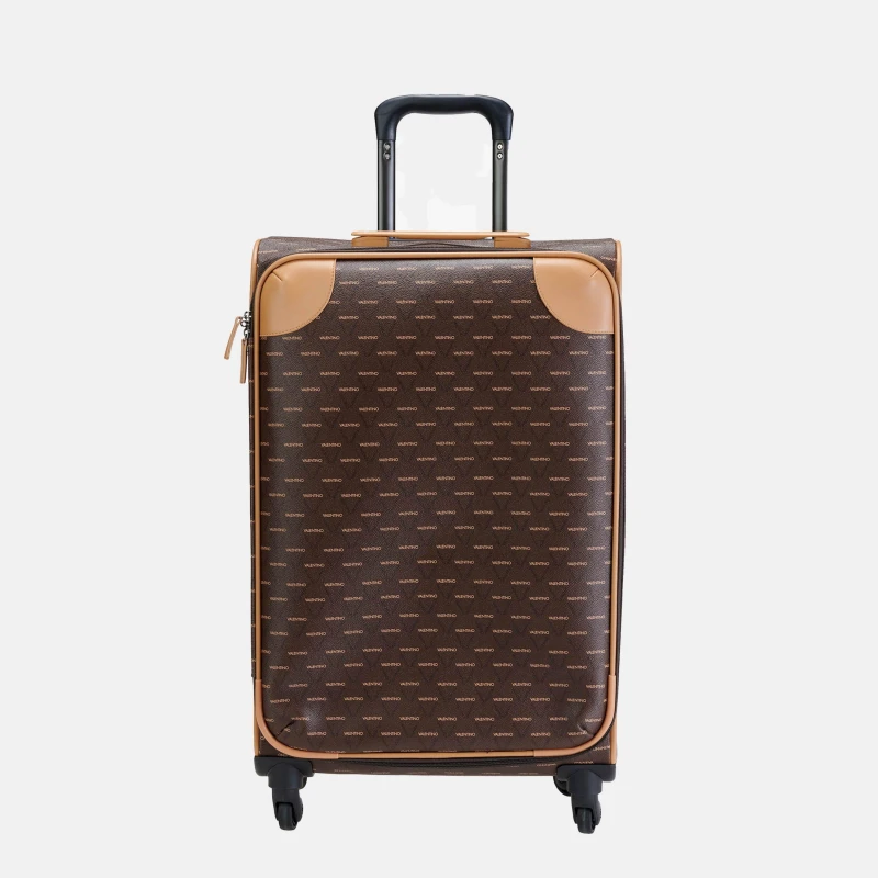 Image of Valentino Luito Soft Suitcase Cuoio Multi female 20in/50cm