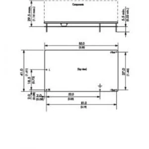 Image of ACDC PSU print TracoPower TOM 25112 12 Vdc 2.1 A
