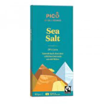 image of Pico Organic Sea Salt Chocolate - 80g (10 minimum)