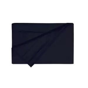 Image of Belledorm 200 Thread Count Egyptian Cotton Flat Sheet (King/Superking) (Black)