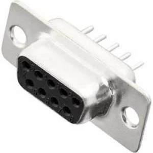 Image of D SUB receptacles 180 Number of pins 9 Soldering MH Connector