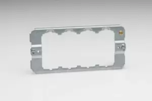 Image of Varilight 4-Gang Twin Grid Frame (Yoke) - Z3PGRID4
