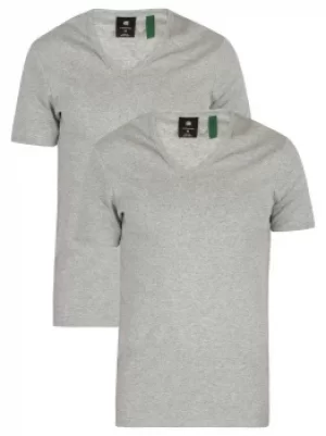 image of 2 Pack Slim V-Neck T-Shirt