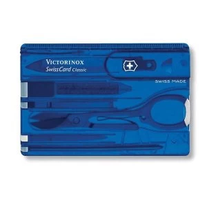Image of Victorinox SwissCard Translucent Red Blister Pack