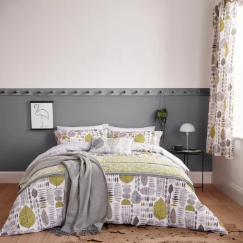 Image of Helena Springfield Unna Grey Bedding Set - Kingsize
