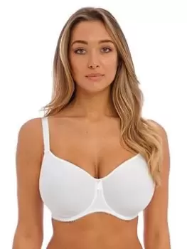 Image of Fantasie Rebecca Essentials Underwired Spacer Moulded Bra - White, Size 34Dd, Women