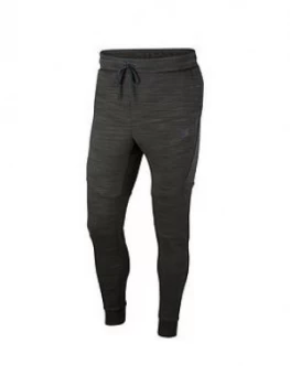 Image of Nike Tech Fleece Heathered Joggers - Green , Green, Size S, Men