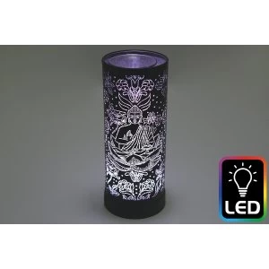 Image of Buddha LED Black Oil Burner (UK Plug)