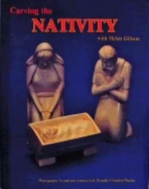 Image of carving the nativity with helen gibson
