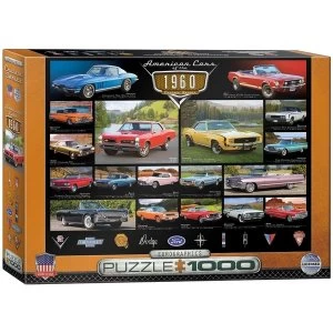 Image of Cruisin Classics 1960's Eurographics 1000 Piece Jigsaw Puzzle