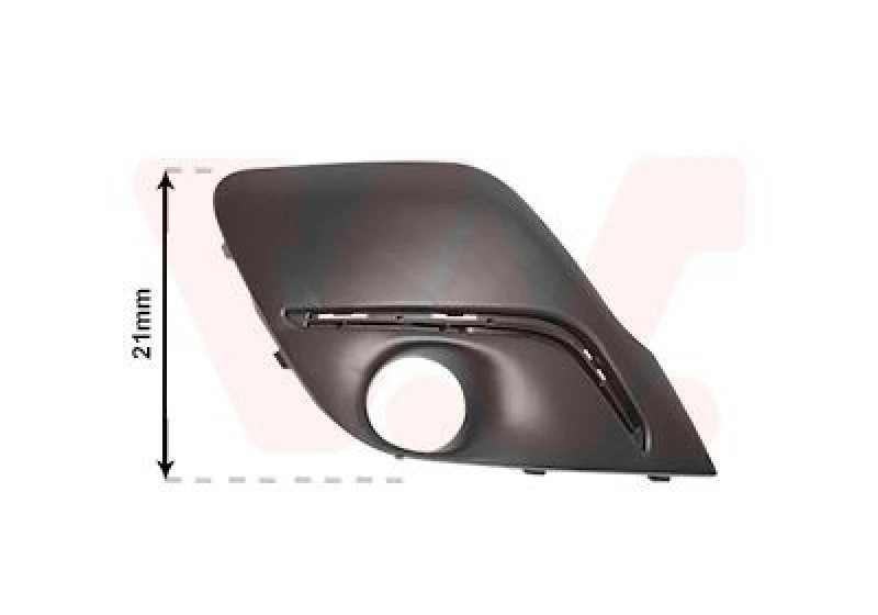 Image of VAN WEZEL Bumper grill VAN WEZEL 4021594