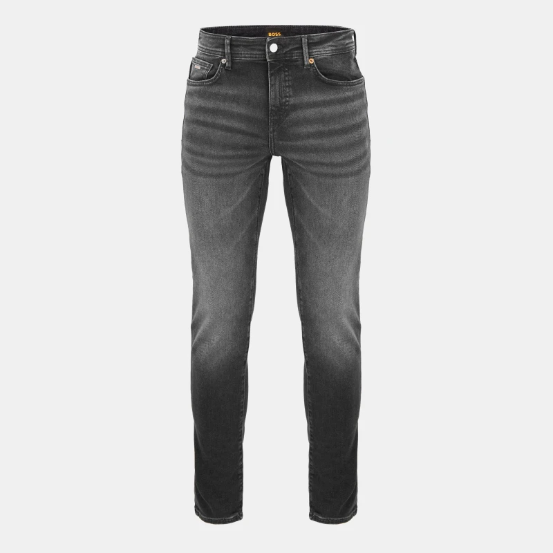 Image of Boss Mens Charleston Slim Fit Jeans Dark Grey male 38W R