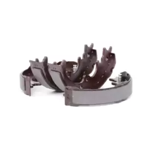 Image of RIDEX Handbrake Shoes TOYOTA,LEXUS 1419B0012 4654060010,4654060060,4655060070 Parking Brake Pads,Handbrake Pads,Brake Shoe Set, parking brake