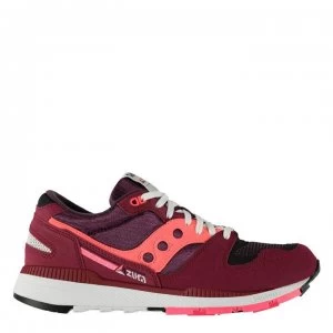 image of Saucony Originals Azura Trainers - Maroon/Pink