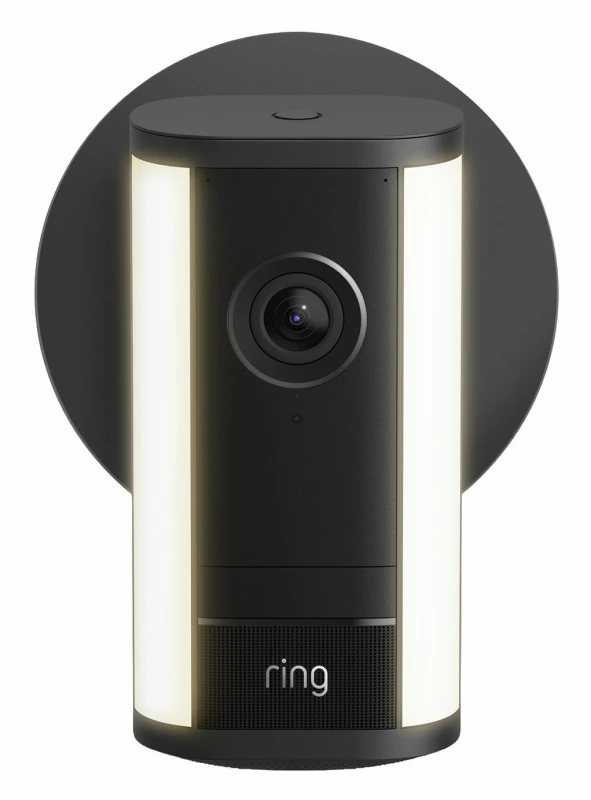 Image of Ring Ring Spotlight Cam Pro (2nd Gen) 4K Wired Security Camera - Black