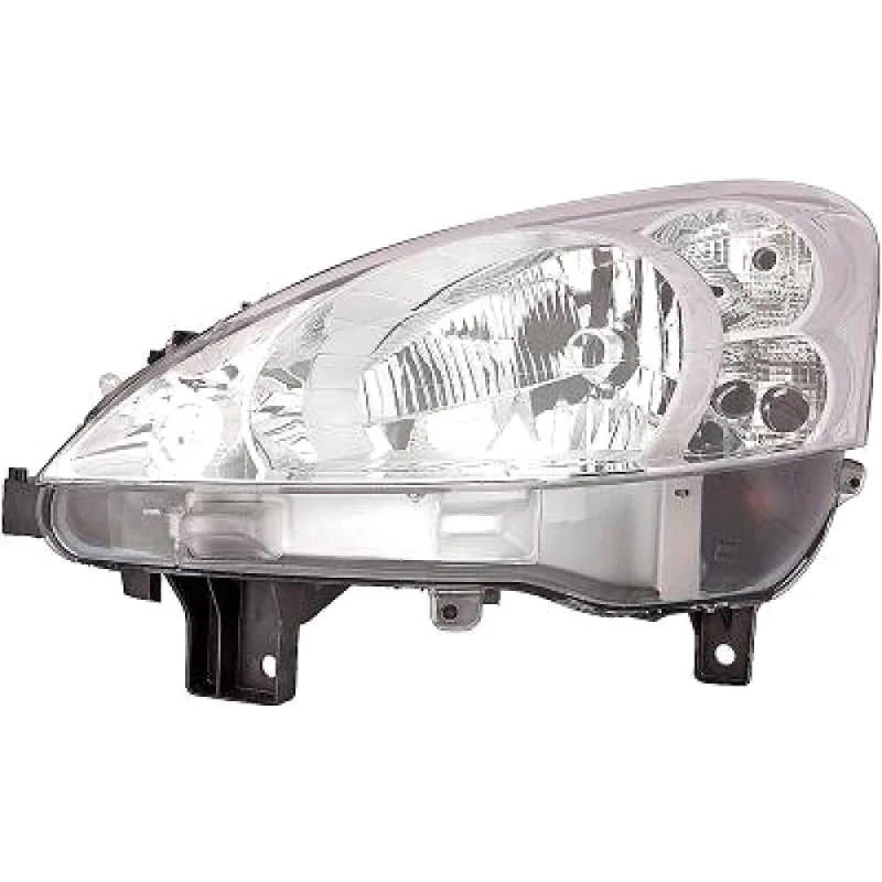 Image of DIEDERICHS 4213683 Headlights H4, Left, with motor for headlamp levelling Headlight (259)