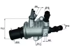Image of Car TI-143-88 70808601 by MAHLE Original