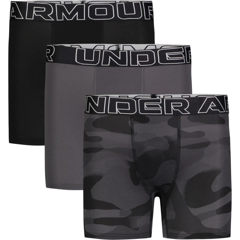 Image of Under Armour UA Boys Prf Tech 3Pk Jn63 Black male (S) 8-9Y