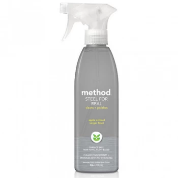 image of Method Stainless Steel Cleaner Spray - 354ml