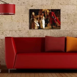 Image of 4570POC-12 Multicolor Decorative Canvas Painting