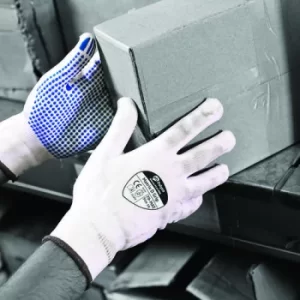 Image of Matrix D Grip Handling Gloves Size 10 Grey (Pack of 12) 80-Mat/10