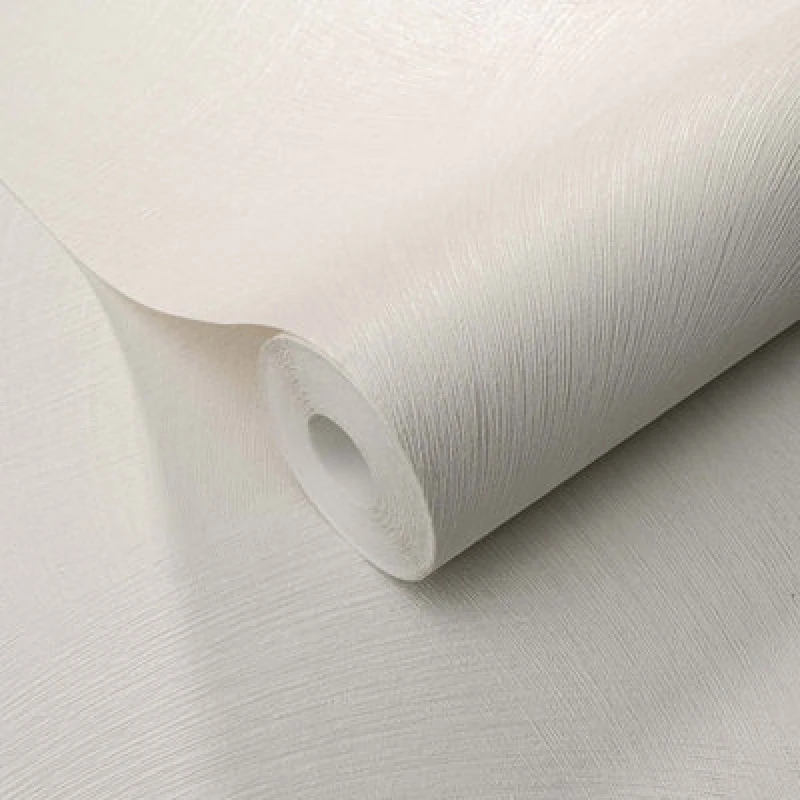 Image of Erismann Wallpaper Erismann En Vouge Glamourous Textured White Vinyl Wallpaper White