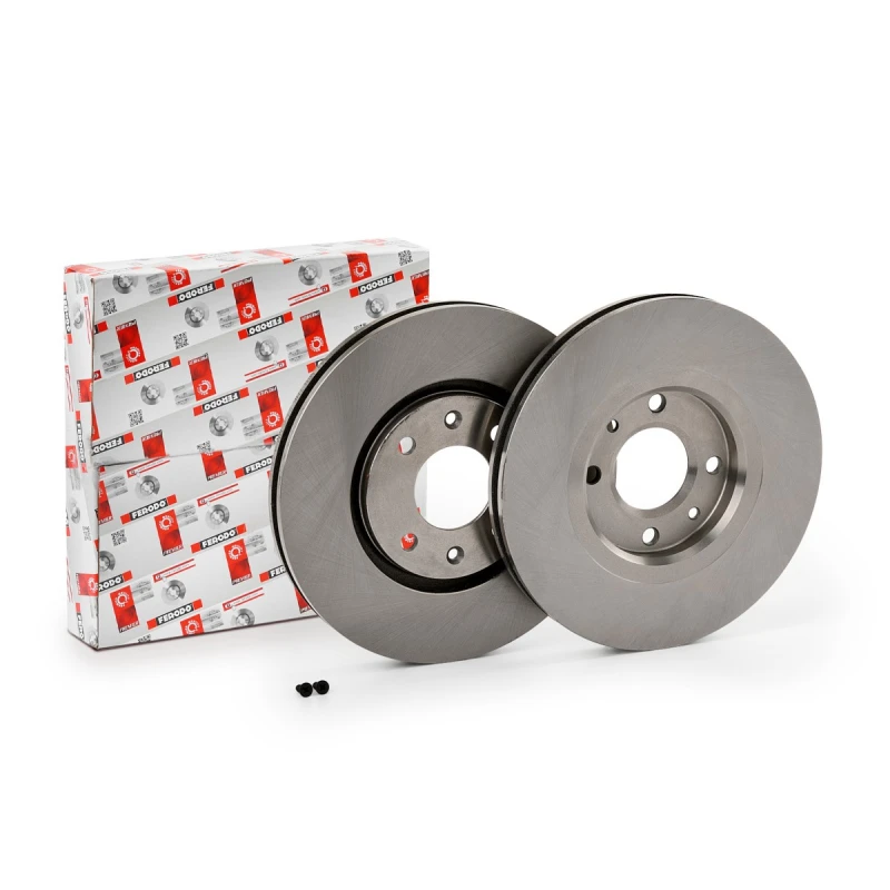 Image of FERODO DDF841 Brake disc Vented, Oiled, with bolts/screws Brake Disc (82)