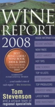 Image of Wine Report 2008 by Tom Stevenson Hardback